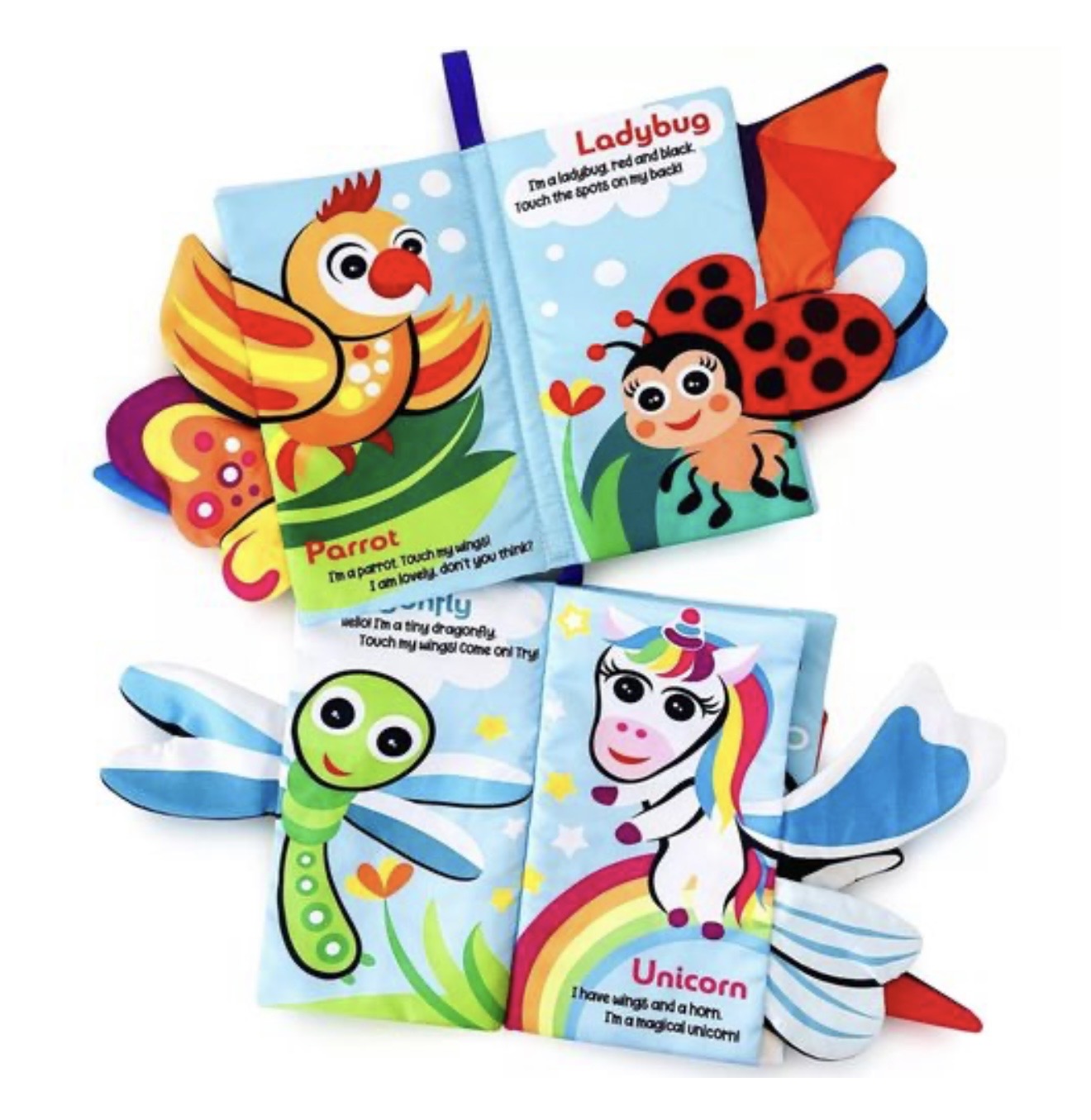 BabyBibi libritos suaves “Touch My Wings“