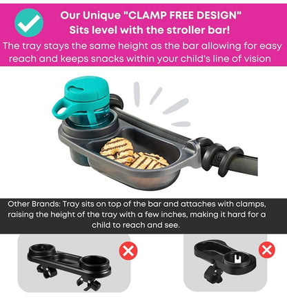 Bandeja universal para refrigerios Swanoo para cochecito