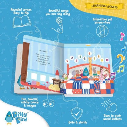 Ditty Bird | Aprendizaje de canciones | Libro musical interactivo