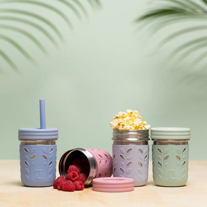 Tazas para niños y niños pequeños Elk and Friends | Los tarros de cristal originales