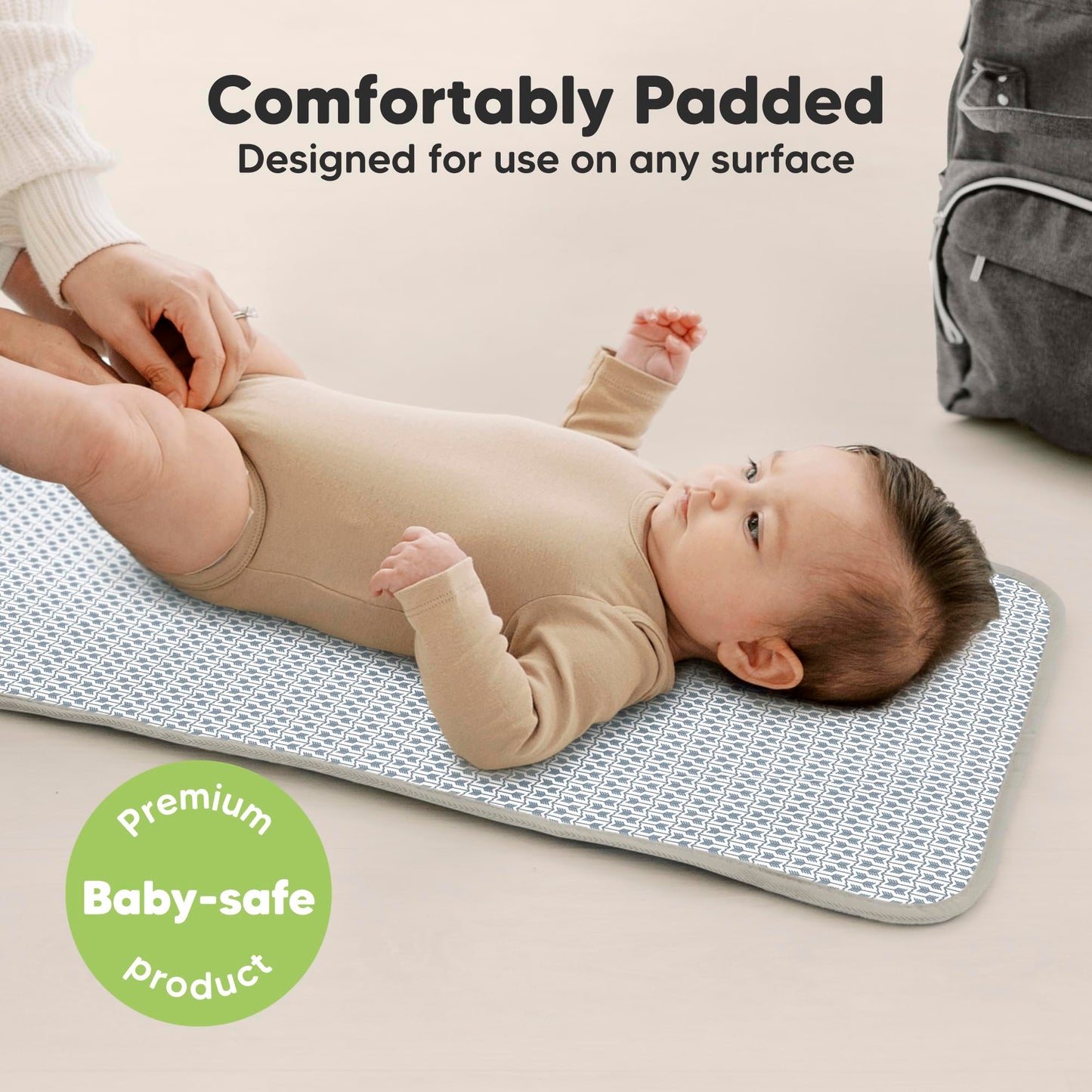 KeaBabies Cambiador de pañales portátil