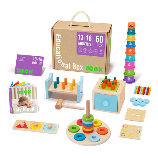 TOOKYLAND Juguetes Montessori para bebés