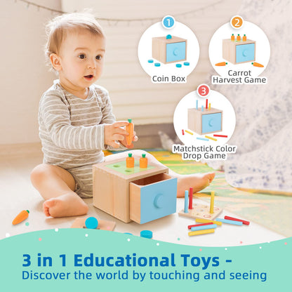 TOOKYLAND Juguetes Montessori para bebés