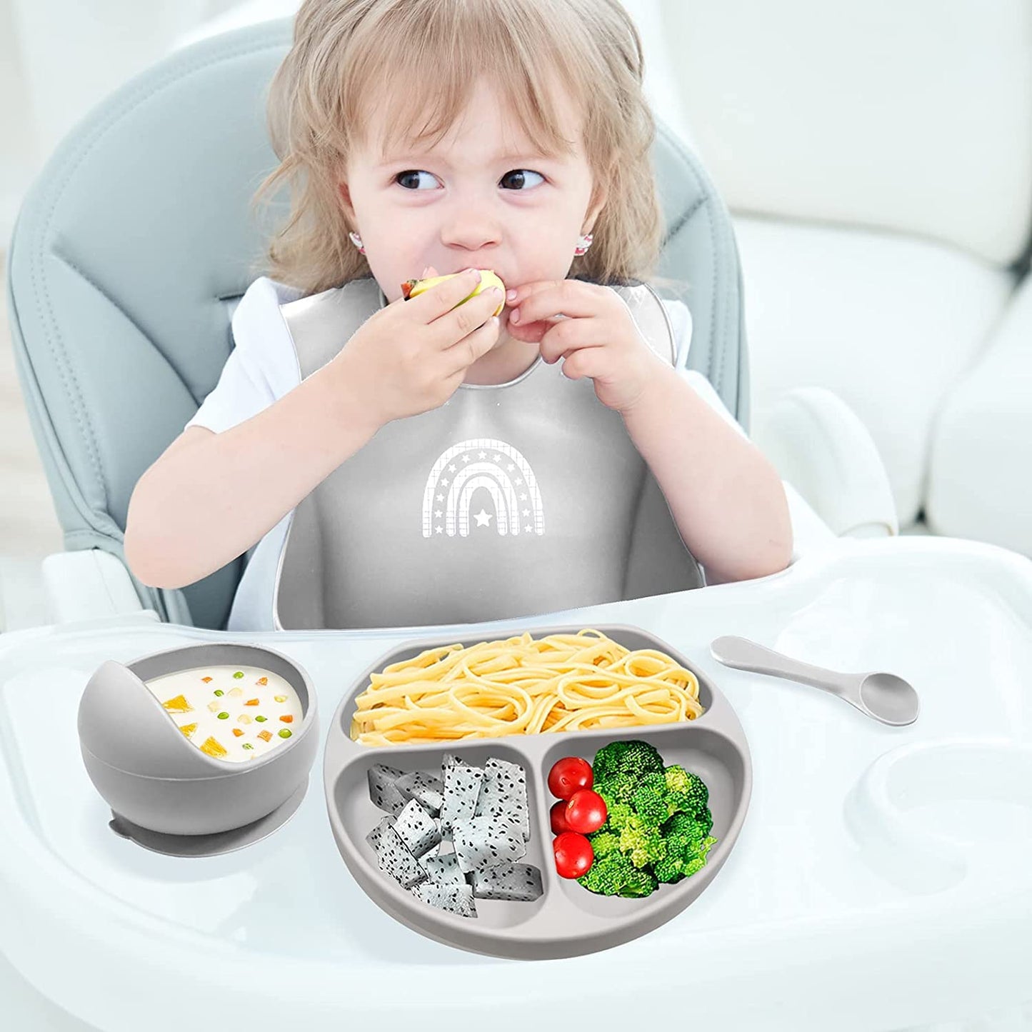 Set de alimentación para bebés Miracle Baby