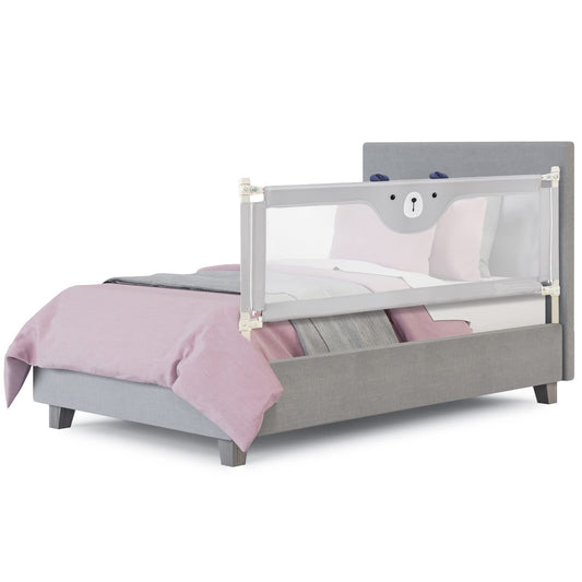 Riel para cama con malla transpirable y bloqueo de doble seguridad para niños, 1.8 metros, 1 (Precio por solo 1 lado)