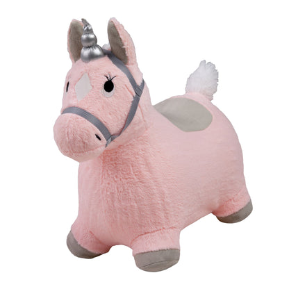 Saltarín de Peluche Inflable +18meses Unicornio