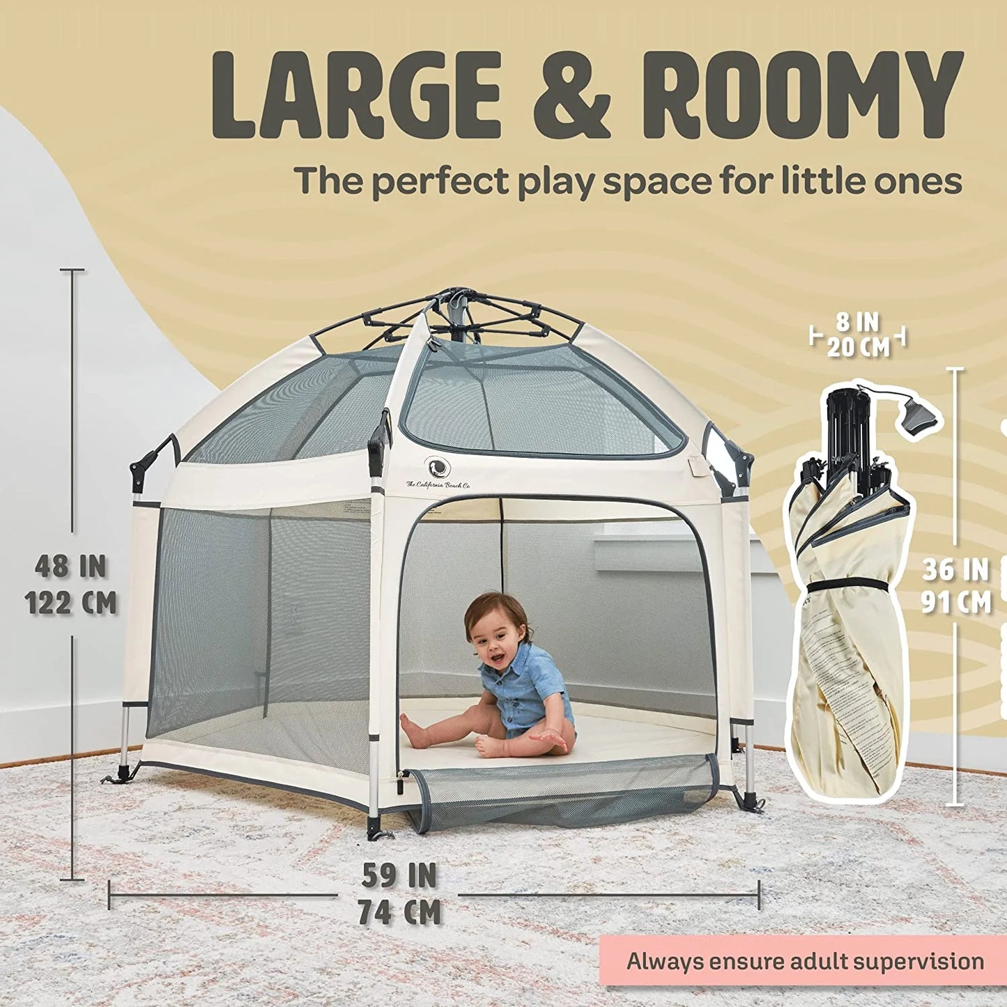 POP 'N GO Baby Playpen