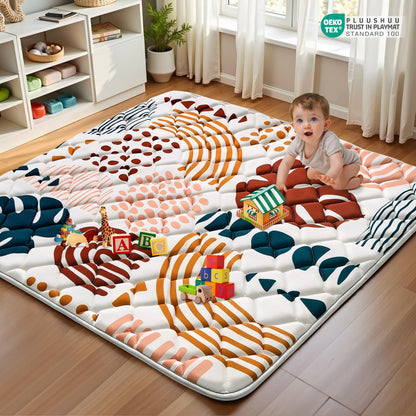 Tapetes de juego para bebé, 50 x 50 pulgadas