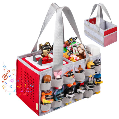 Estuche de transporte compatible con Tonies Box con posición de audio