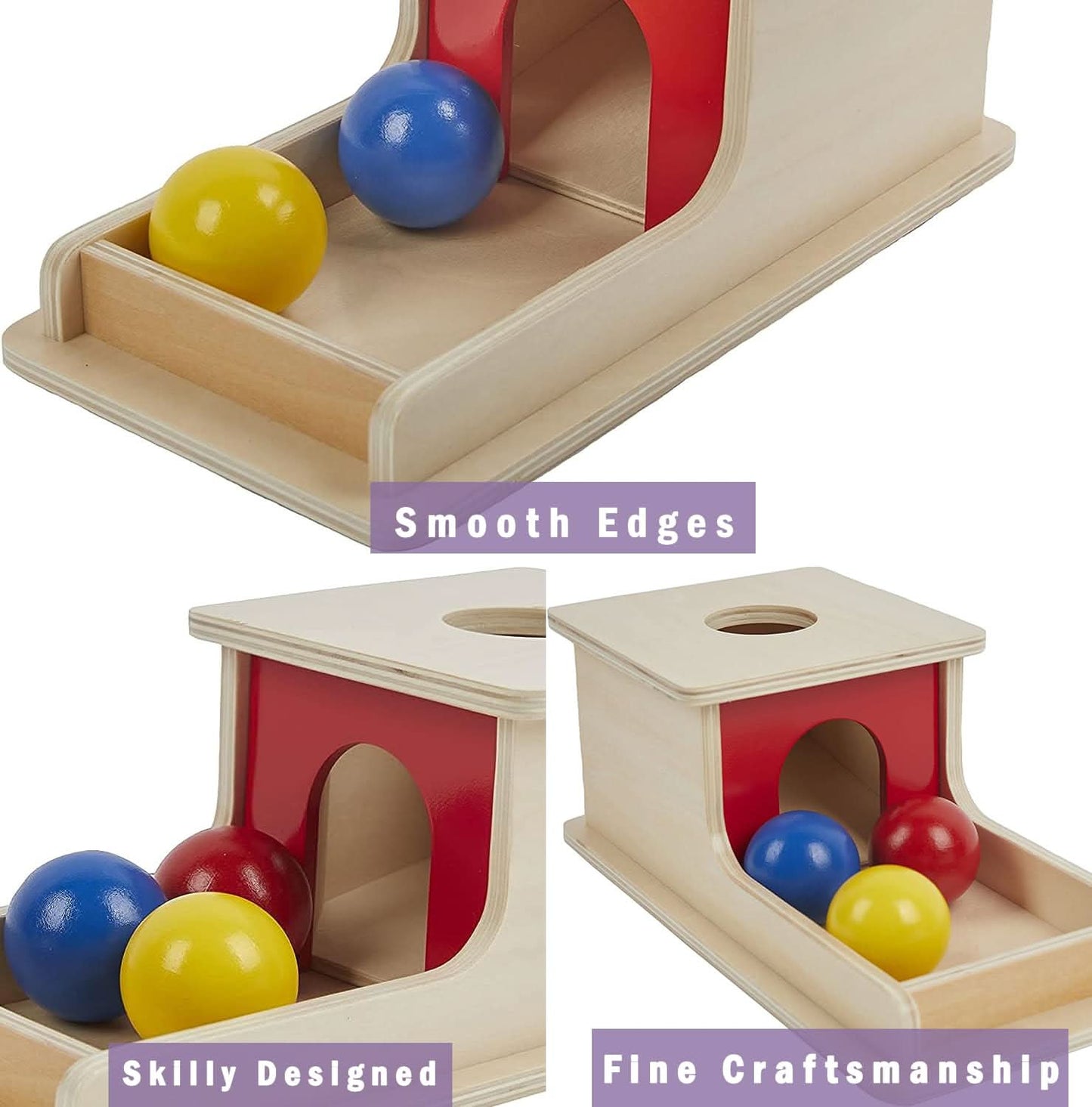 Caja de permanencia de objetos Montessori YAANI