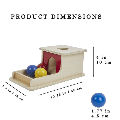 Caja de permanencia de objetos Montessori YAANI