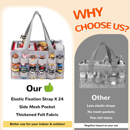 Estuche de transporte compatible con Tonies Box con posición de audio