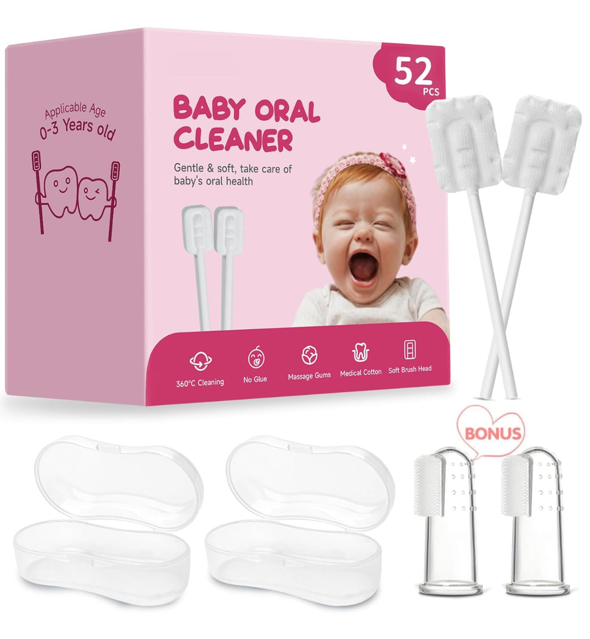 Limpiador de lengua para bebés