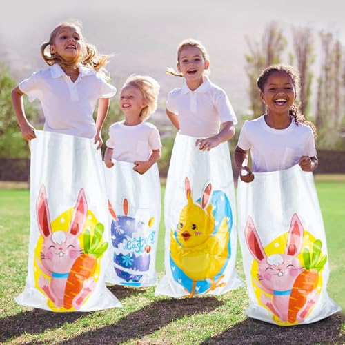 Bolsas para la carrera de sacos de papa para pascua