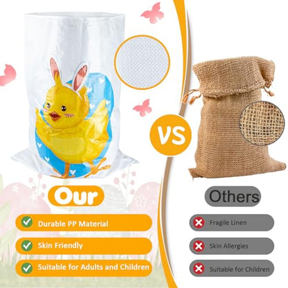 Bolsas para la carrera de sacos de papa para pascua