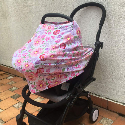 Funda 2 en 1, de asiento de automóvil para bebé y funda de lactancia
