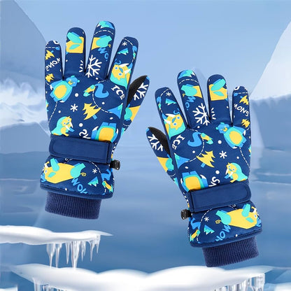 Guantes de nieve para niños de 7 a 9 años