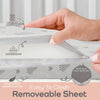 Cubrecolchón impermeable Babylicious Pack and Play - 96 cm x 66 cm