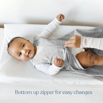 HALO, SleepSack - Manta de vestir tipo saco de dormir de 100% algodón, 0.5tog, 18-24 meses