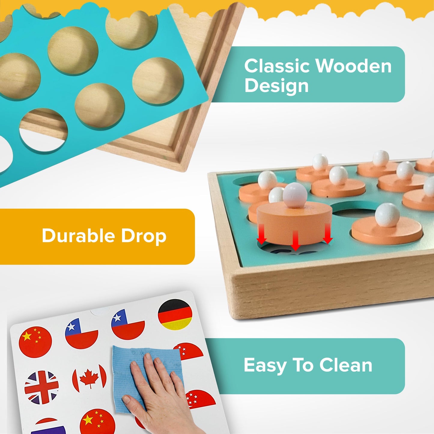 Story & Sun Juego de memoria a juego con 12 diseños