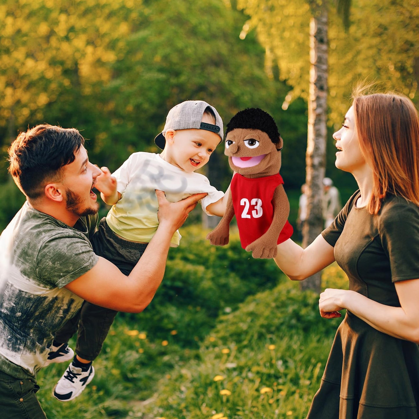 Marionetas de mano para juegos de roles, Atleta
