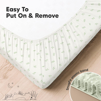 KeaBabies - Juego de 2 sábanas orgánicas