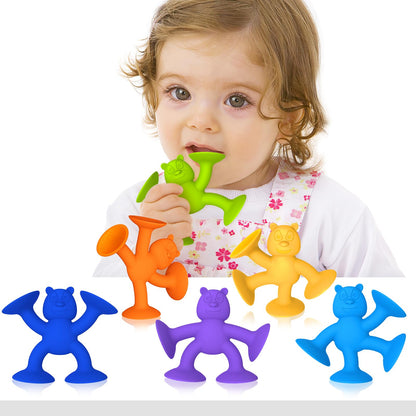 Juguetes de baño con succión para niños 12 piezas