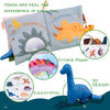 Richgv Dinosaurio Libros Sensorial Suave de Actividades para Bebes