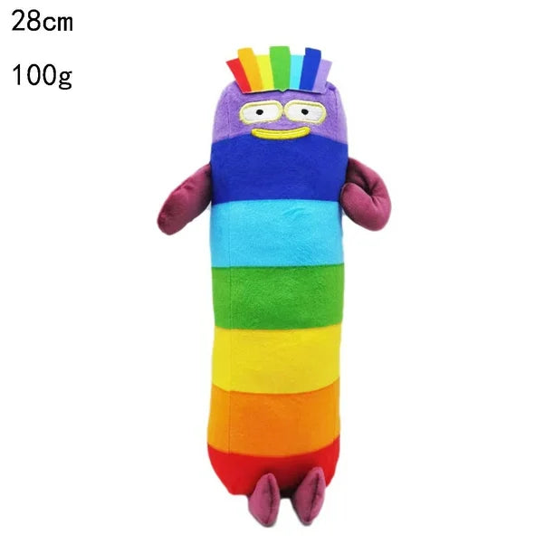 Bloque de números de felpa Muñeco de peluche de 1 a 10 dígitos para niños