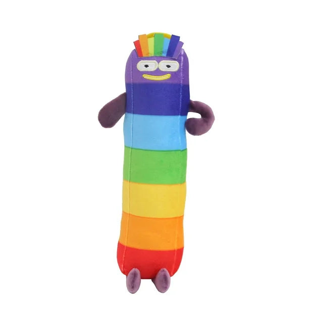 Bloque de números de felpa Muñeco de peluche de 1 a 10 dígitos para niños