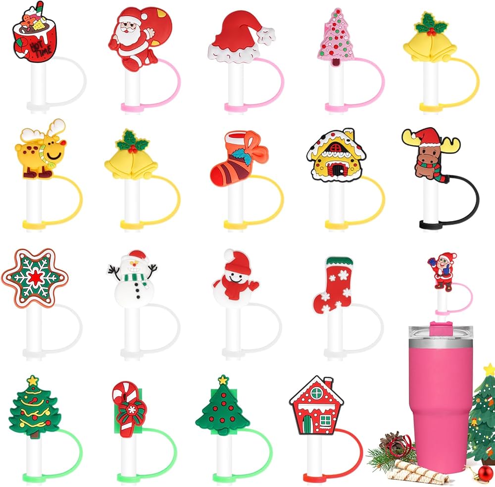 18 fundas navideñas de silicona