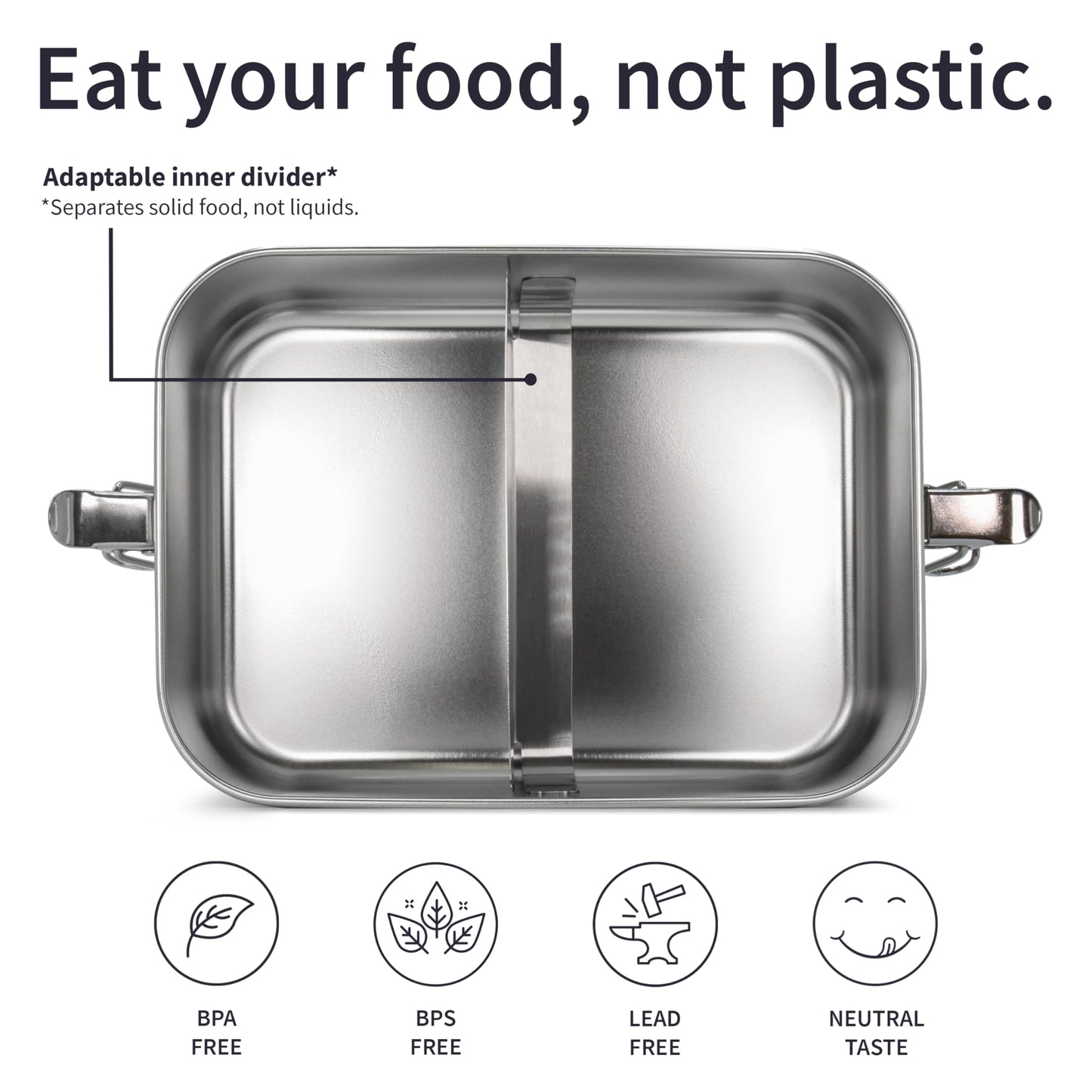 Bambaw Lonchera Bento de acero inoxidable de 27 onzas