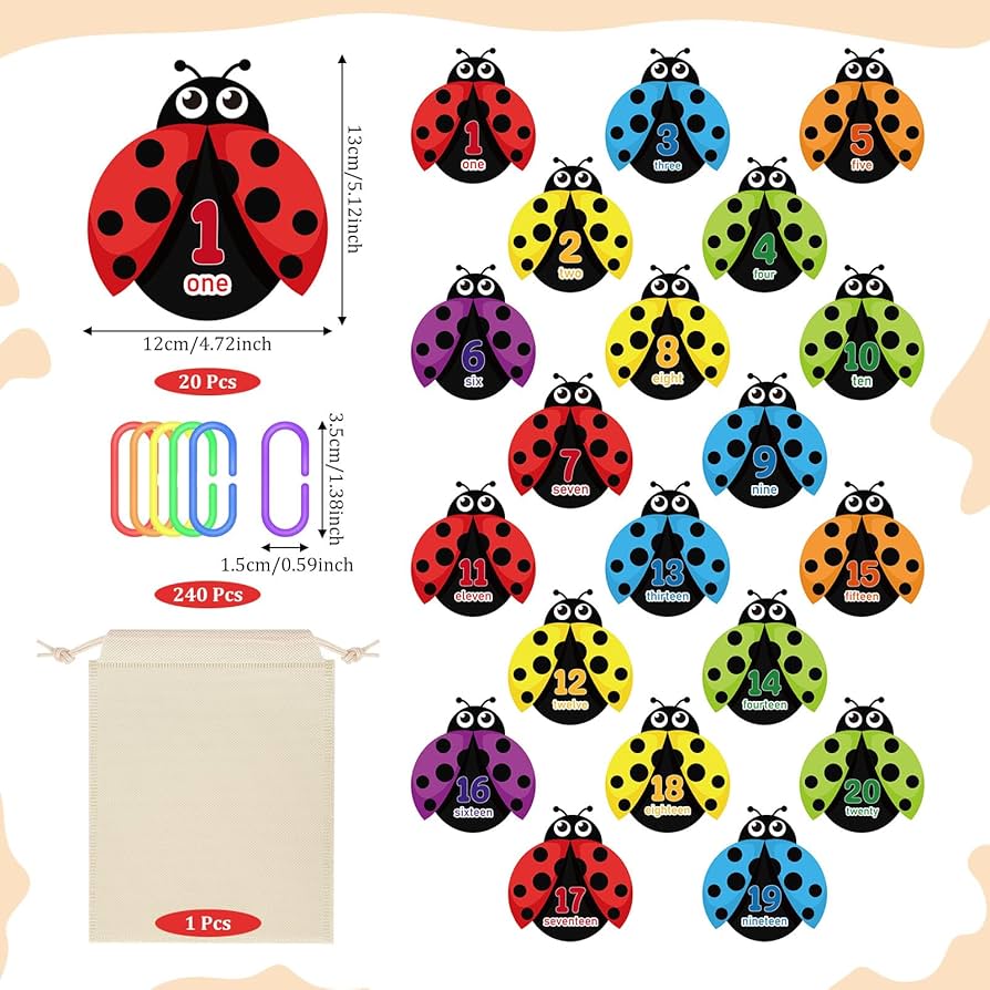 Juego de eslabones de cadena de matemáticas, clips de matemáticas C