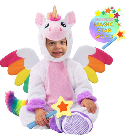 Disfraz de unicornio para bebé, 18-24 meses