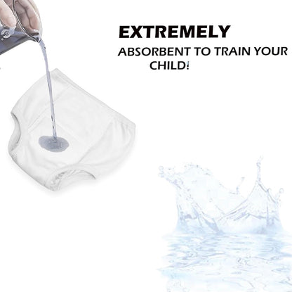 BaeBae Goods Ropa interior de entrenamiento para ir al baño para niños y niñas, 8 piezas, 12 meses