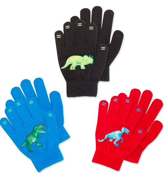 LUTHER PIKE SEATTLE Paquete de 3 - Guantes mágicos elásticos