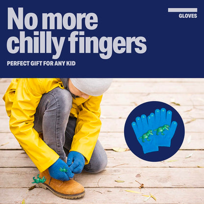 LUTHER PIKE SEATTLE Paquete de 3 - Guantes mágicos elásticos