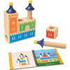 SmartGames Camelot Jr. - Juego de rompecabezas de madera para desarrollar habilidades cognitivas con 48 desafíos