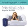 Cama de viaje inflable para niños pequeños hiccapop