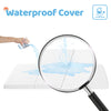 Stuffed® Protector de colchón impermeable para empacar y jugar (38 x 26 x 1 pulgadas)