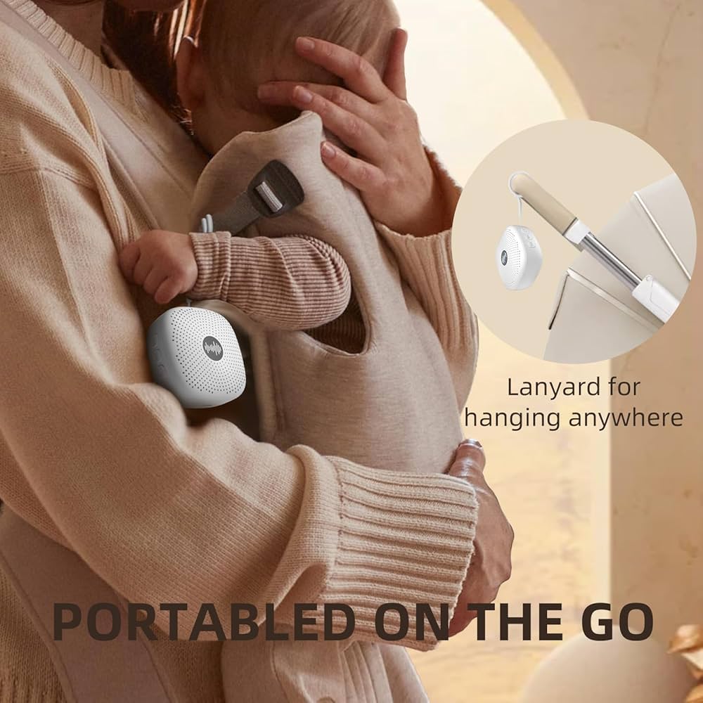 Máquina de sonido portátil para bebés, 21, temporizador de apagado automático