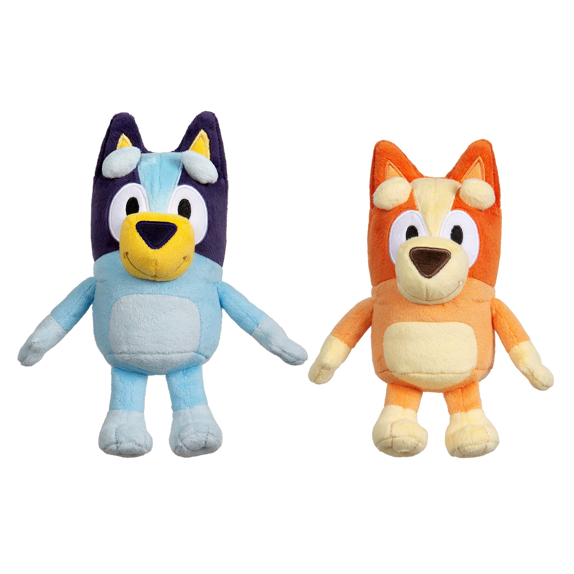 Bluey & Bingo - Paquete de mini peluches de 9 pulgadas, paquete de 2