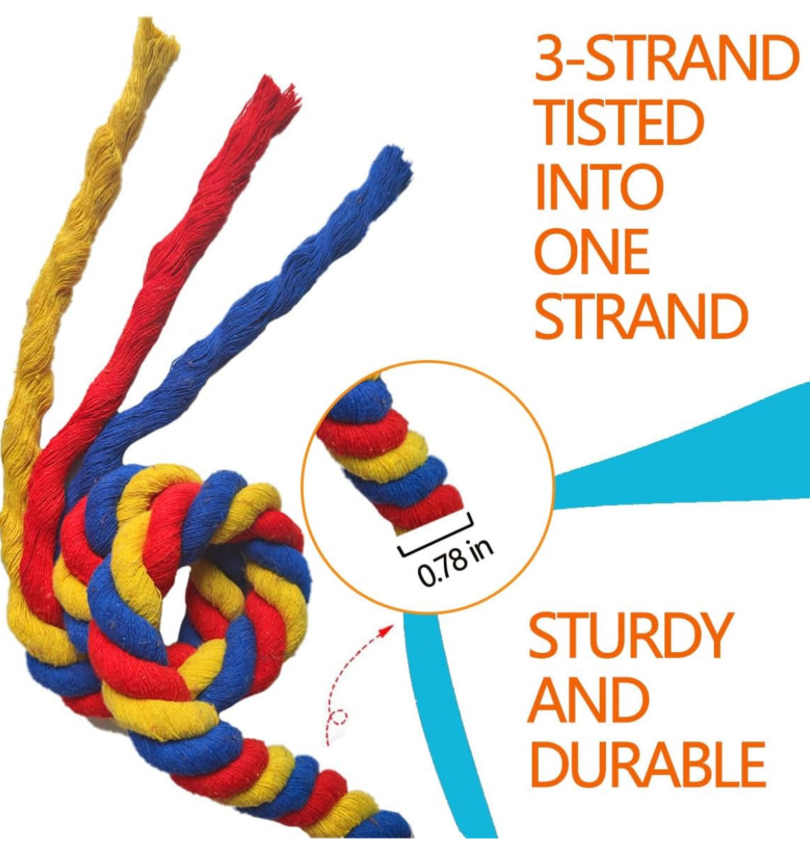 Cuerda de tira y afloja para niños y adultos