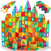 Anbalulu - Azulejos magnéticos para niños, bloques apilables, juego de construcción de troncos preescolares, 100 piezas
