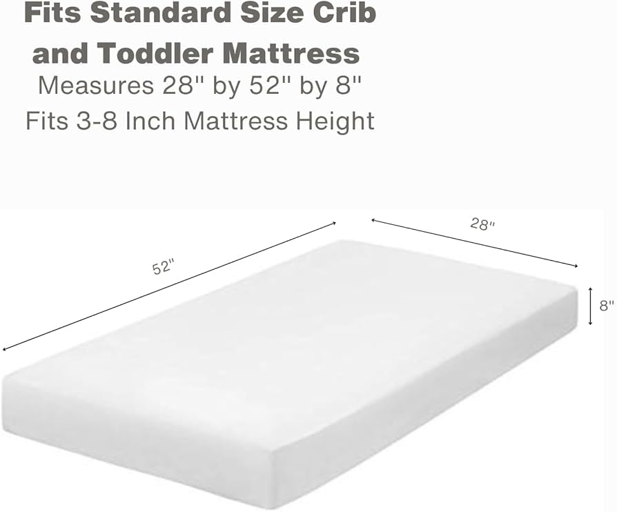Sábanas ajustables para cuna, 100 % microfibra suave y transpirable