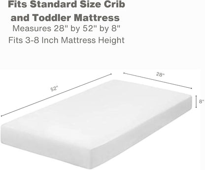 Sábanas ajustables para cuna, 100 % microfibra suave y transpirable