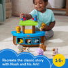 Fisher-Price Little People - Juego de arca de Noé con 12 animales y figura de Noé
