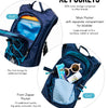 Mochila de hidratación infantil Roaring Peak con depósito de agua