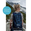 Mochila de hidratación infantil Roaring Peak con depósito de agua