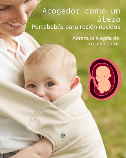 Portabebés GROWNSY para recién nacido y niño pequeño, 0-24 meses